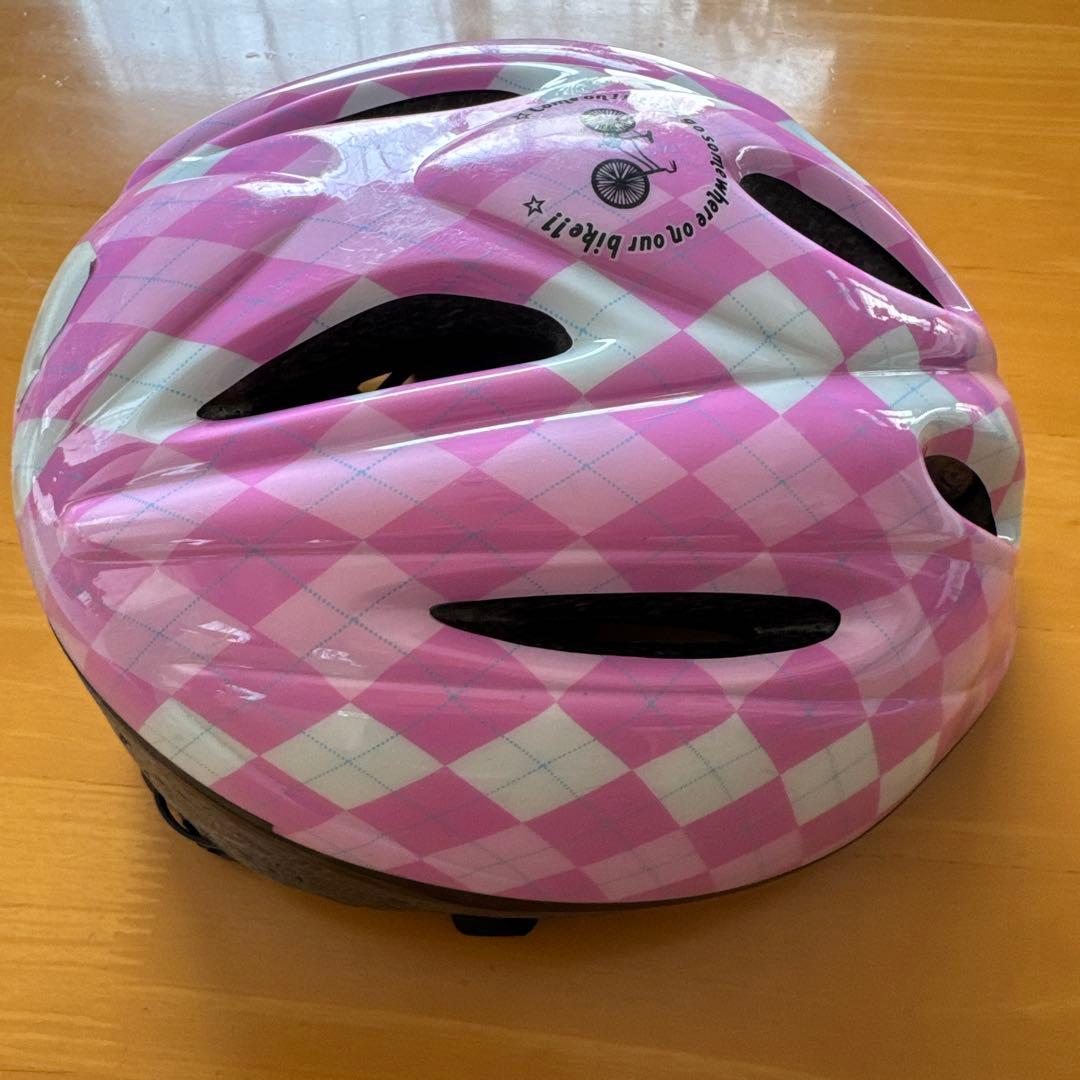 【取りに来られる方限定】自転車24インチ　アサヒ　女の子　自転車ヘルメット付き
