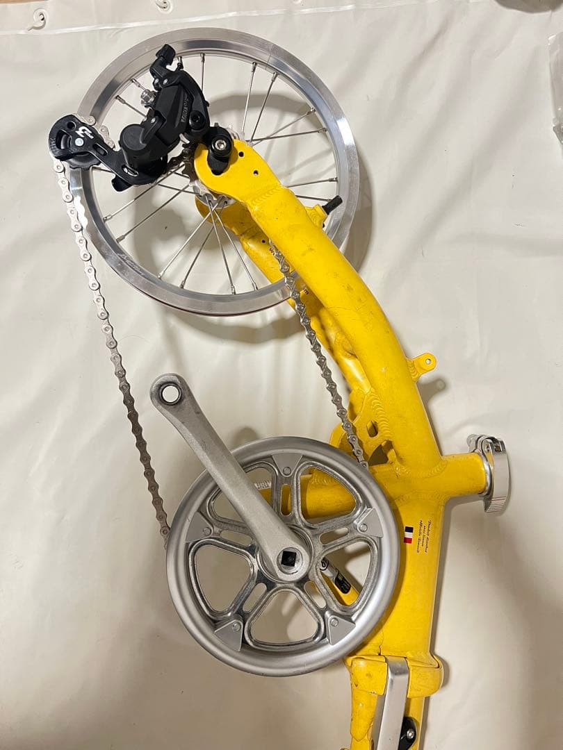 14インチ 折りたたみ自転車 3段変速 アルミフレーム