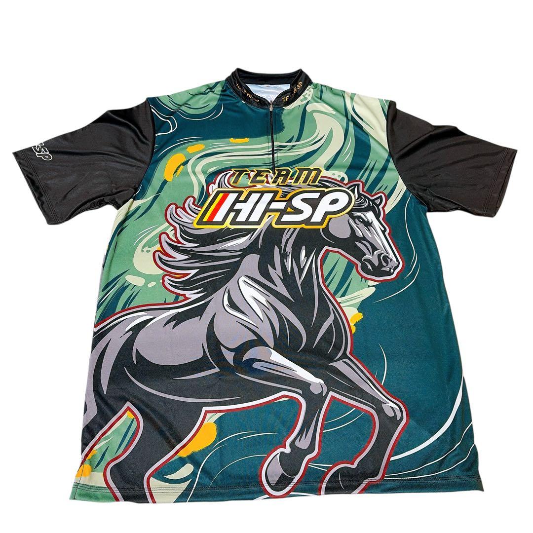 【新品/4XL】ハイスポーツ ボウリングウェア グリーン