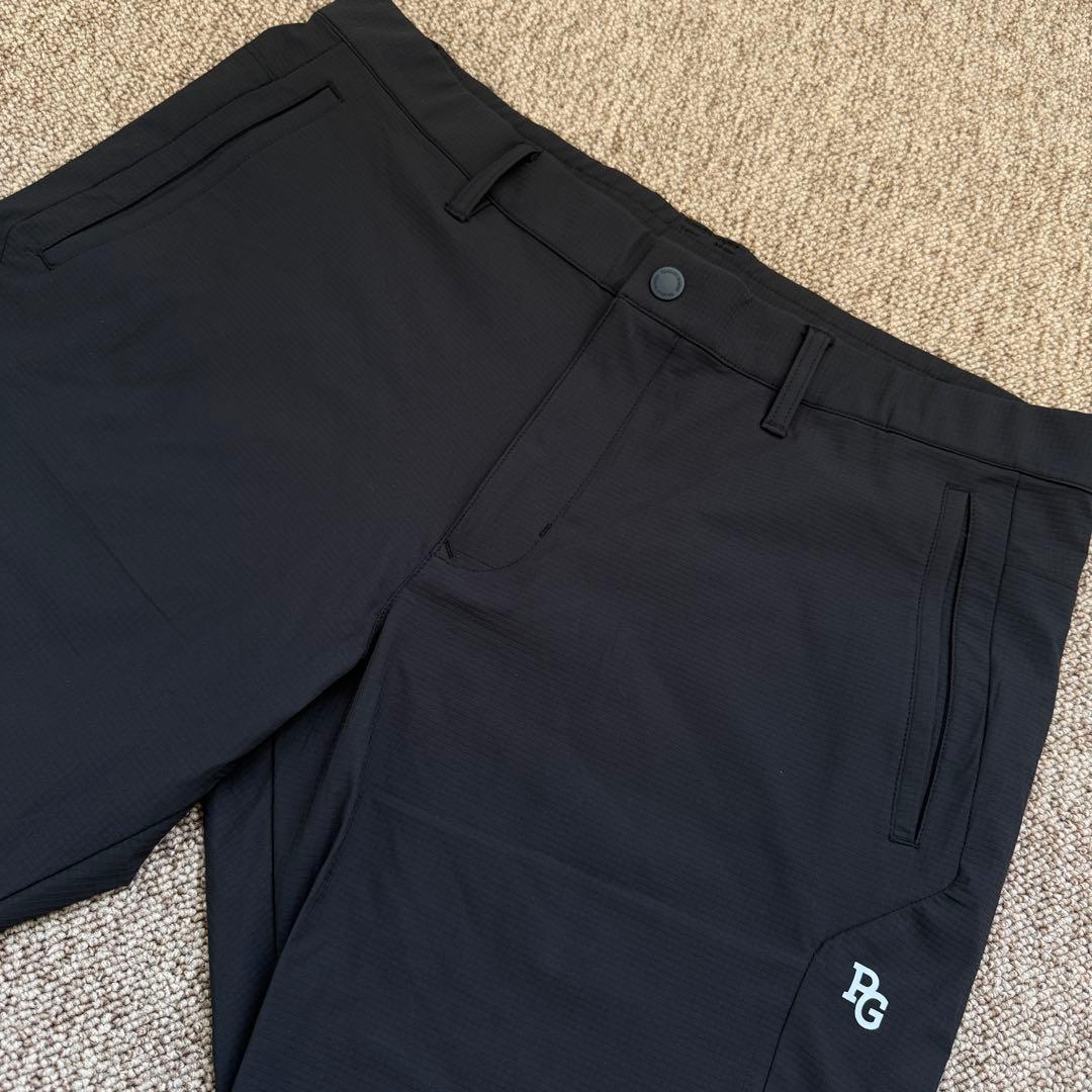 現行モデル　未使用級　パーリーゲイツ　パンツ　XXL〜4L相当 黒　ブラック　7