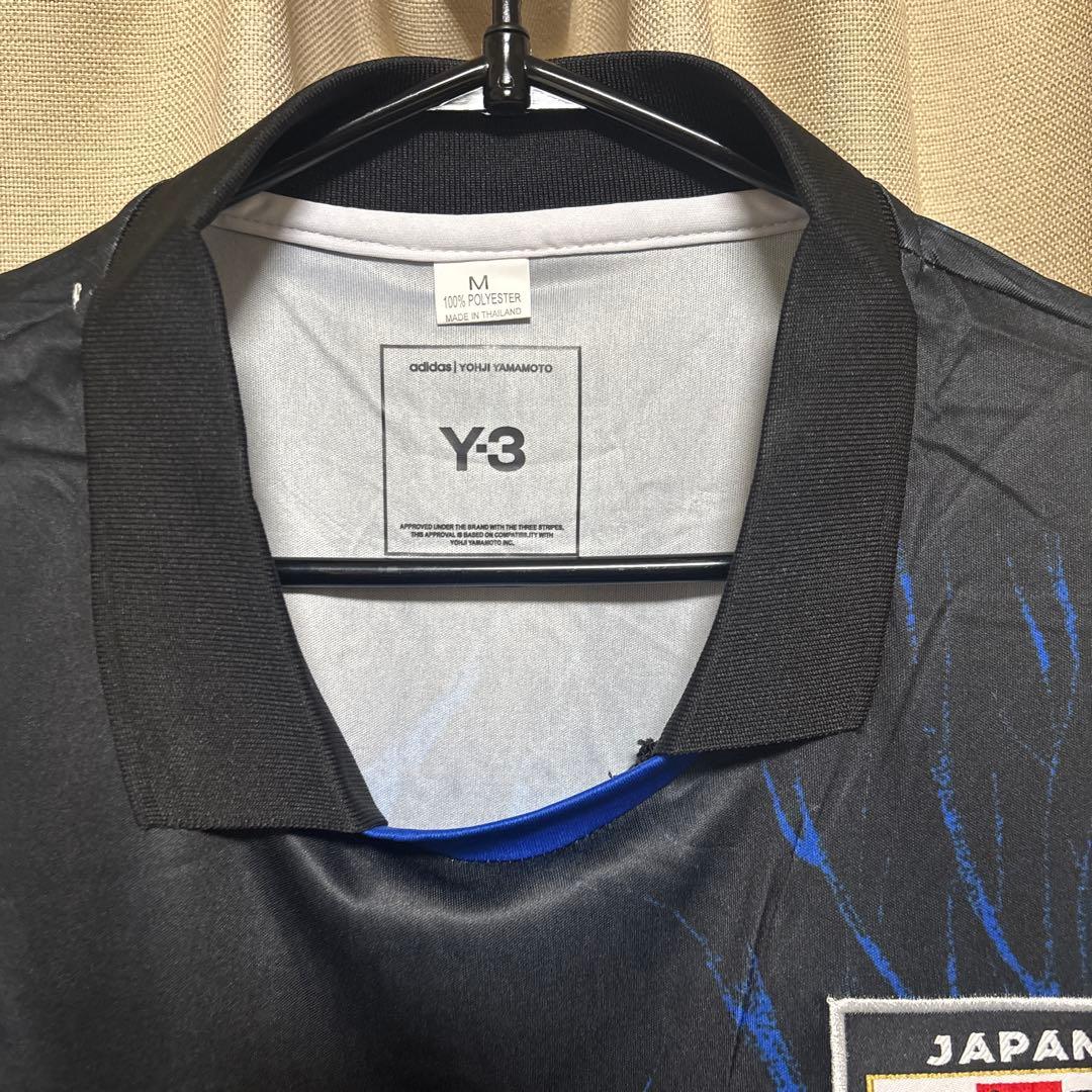 g*o様 サッカー　日本代表 Y-3 長袖 ユニフォーム ホーム Mサイズ