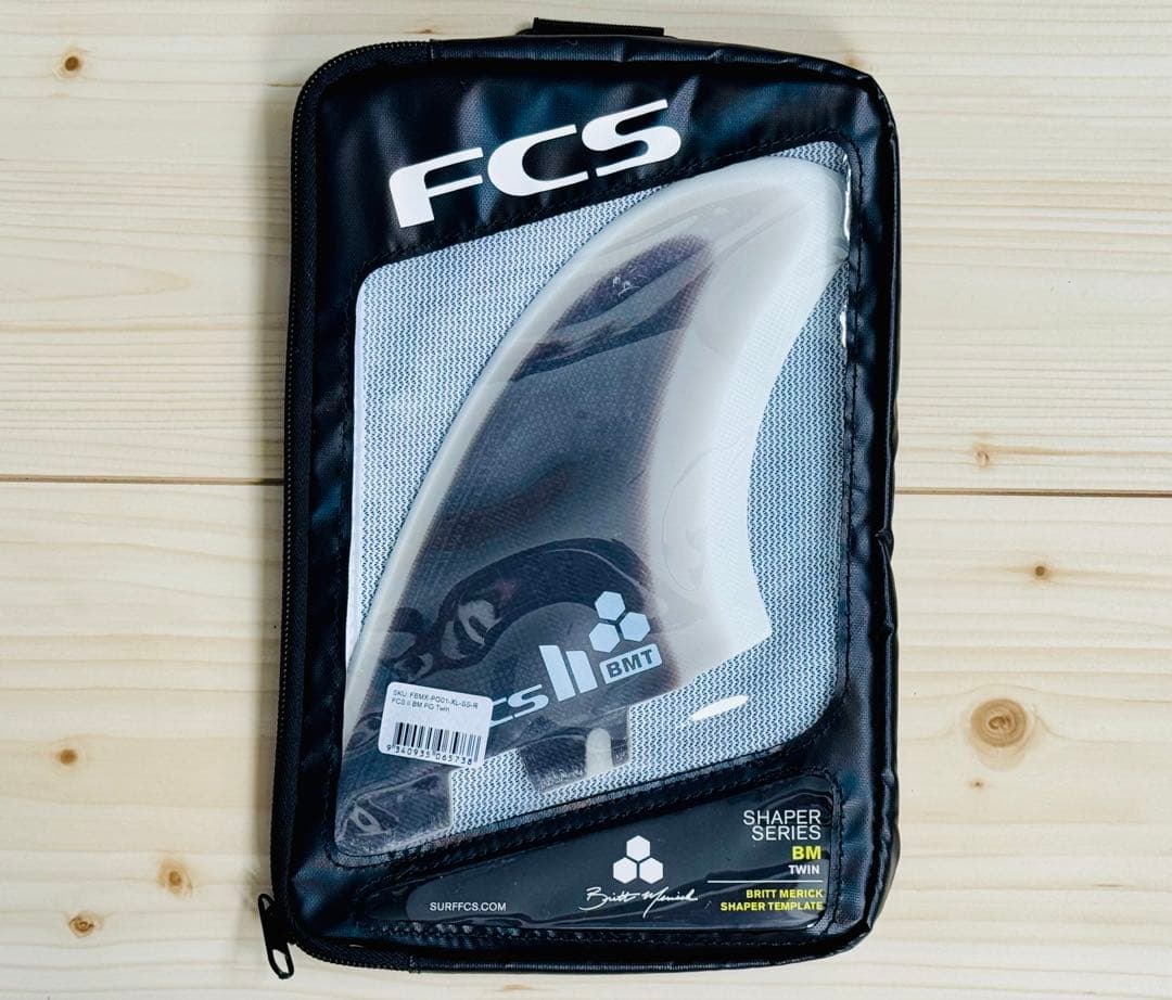 FCS2【BMT TWIN PG FIN アルメリック ツインフィン】美品！
