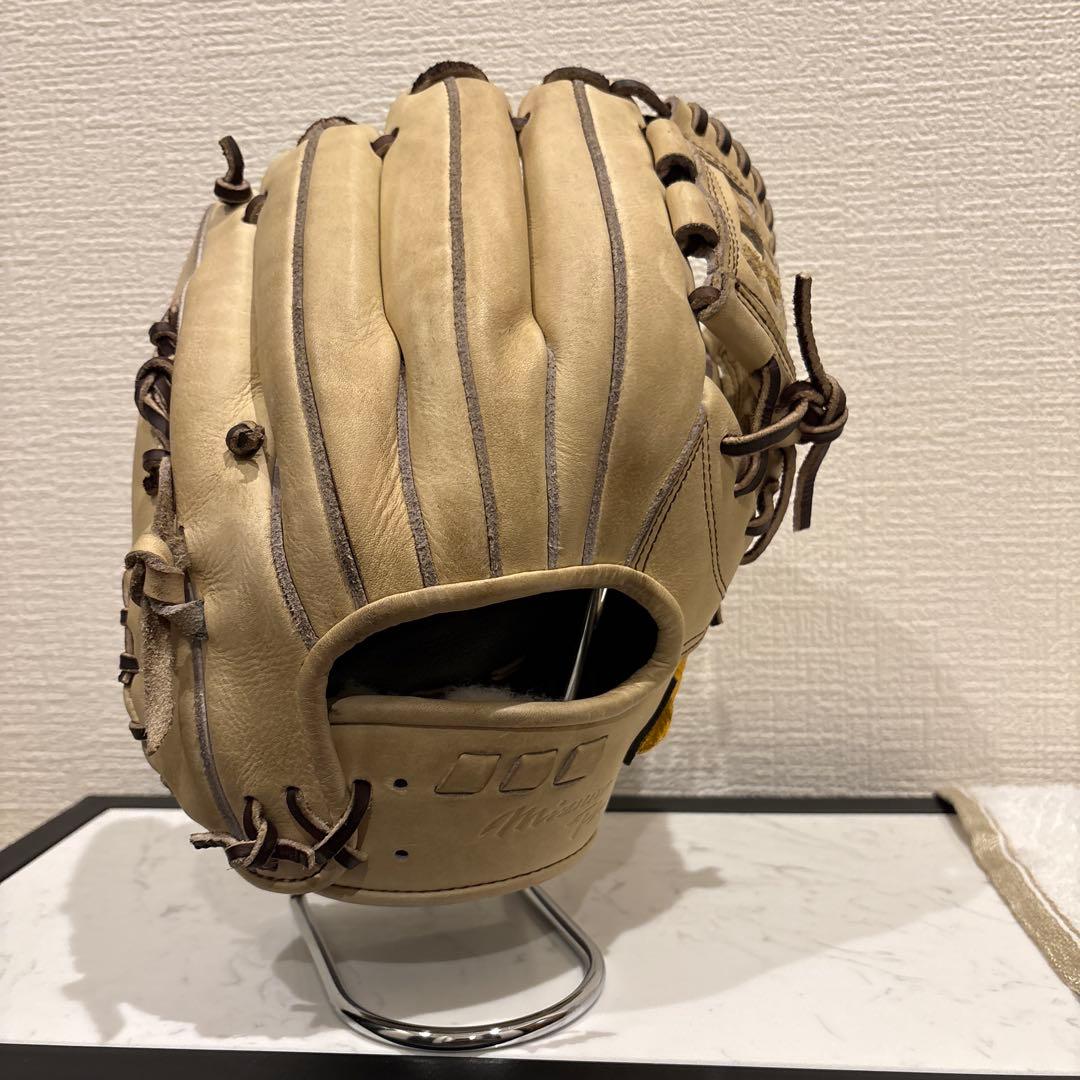 【子供用】ベージュ 編み込みデザイン 野球グローブ