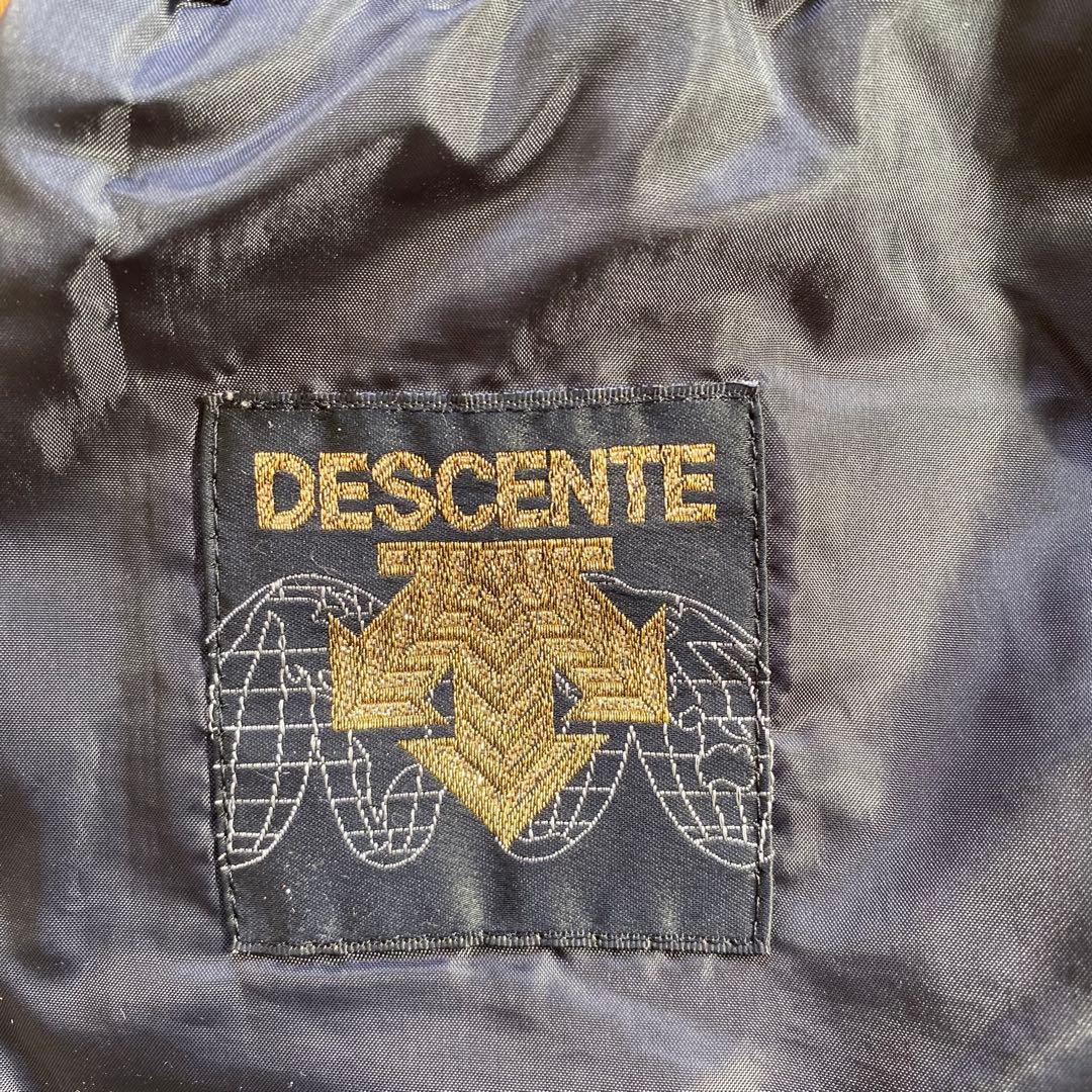 DESCENTE スキーウェアメンズ ブラック ビブパンツ サスペンダー