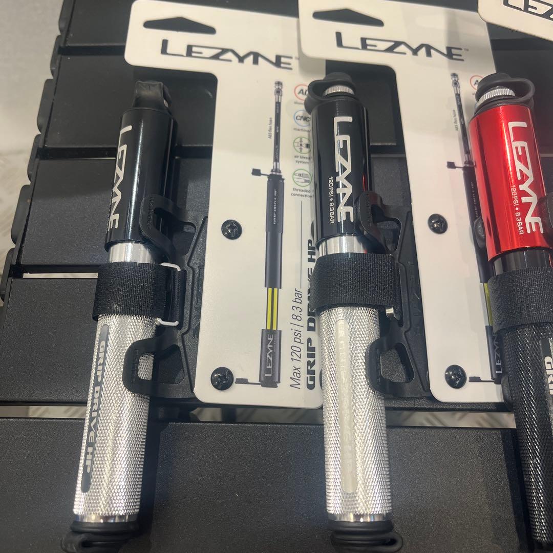 LEZYNE GRIP DRIVE HP 携帯ポンプ 4本セット
