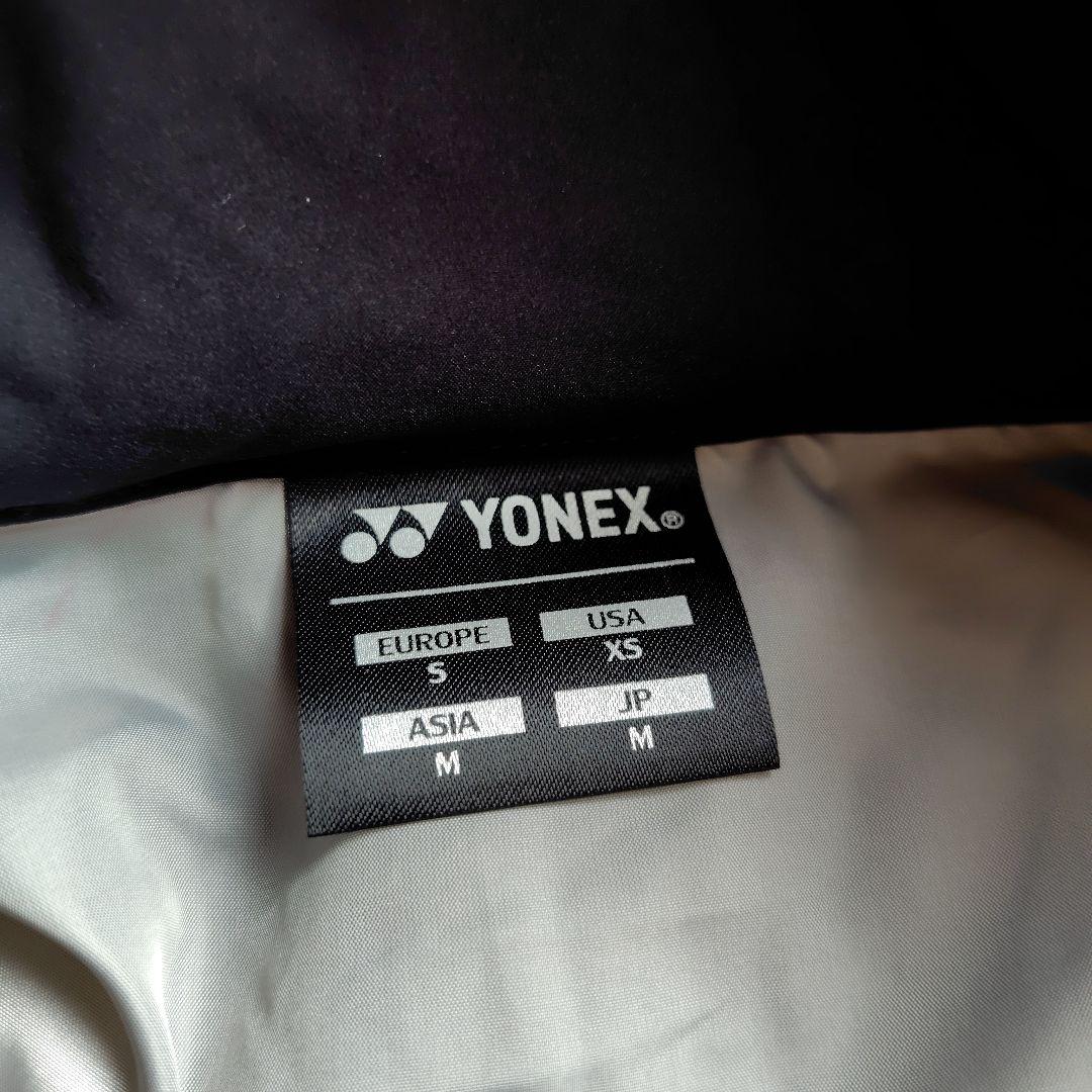 YONEX　ヨネックス フード付きロングコート 黒　ベンチコート