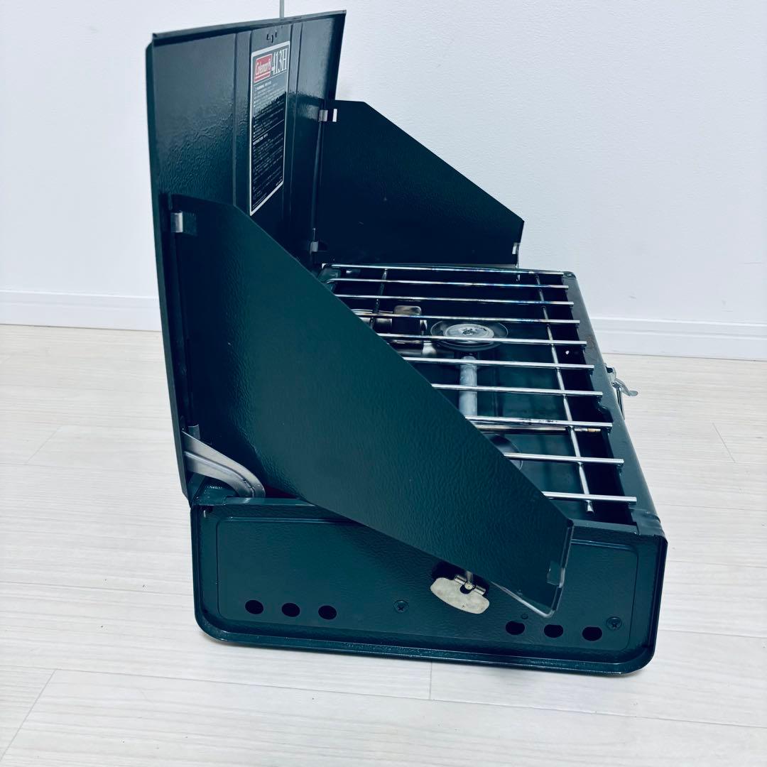 美品人気 Coleman コールマン 413H ガソリン ツーバーナー コンロ