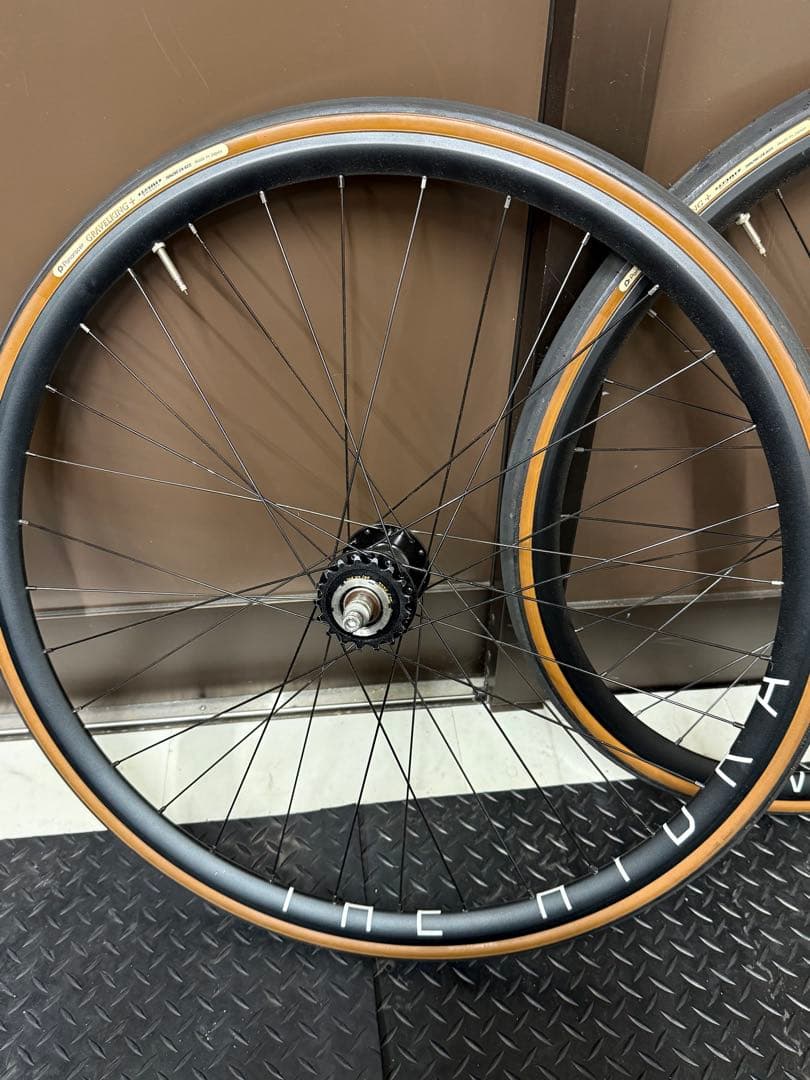 The Hydraリムとフィルウッドハブの組み合わせ　ピストホイール　セット