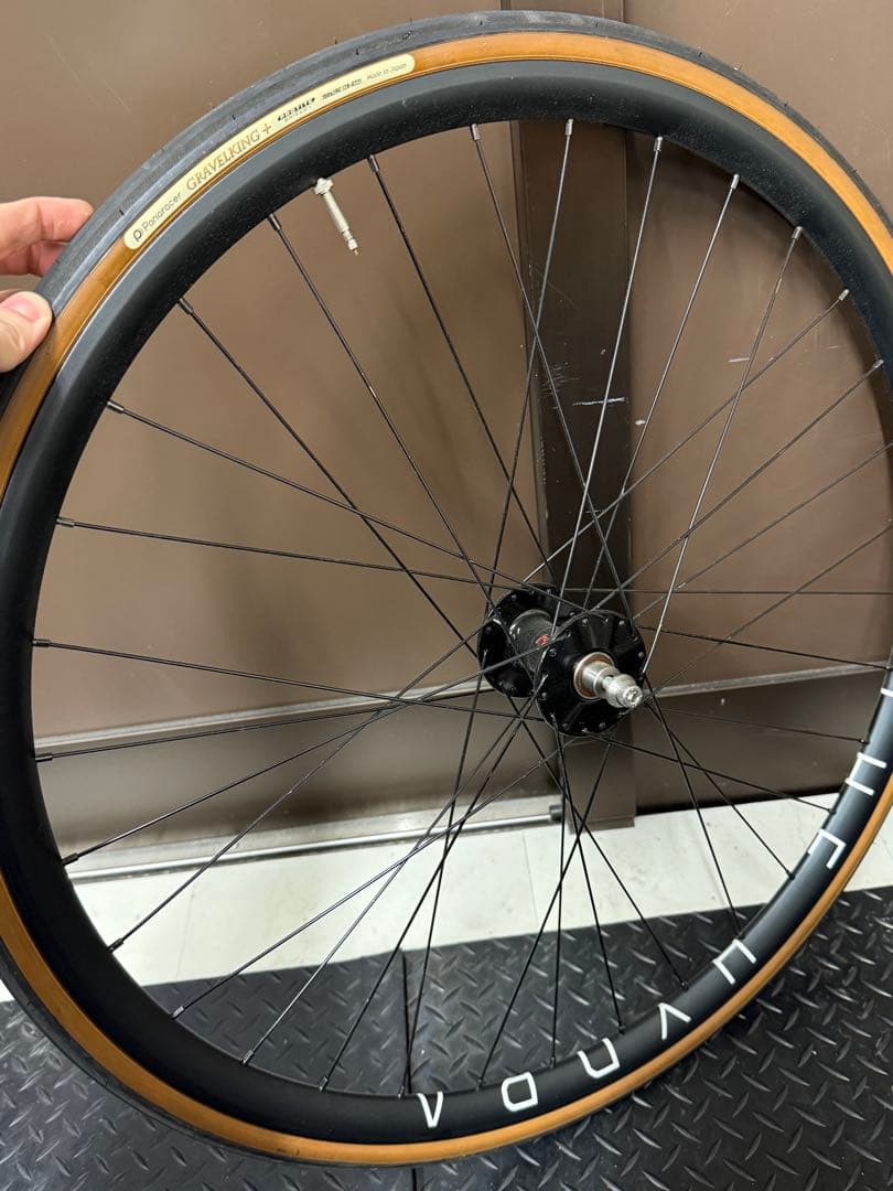 The Hydraリムとフィルウッドハブの組み合わせ　ピストホイール　セット