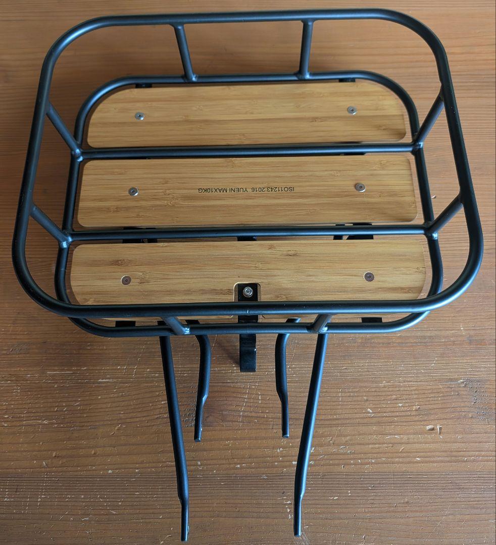 キャノンデール トレッドウェル フロントラック W/ バンブー ブラック 美品