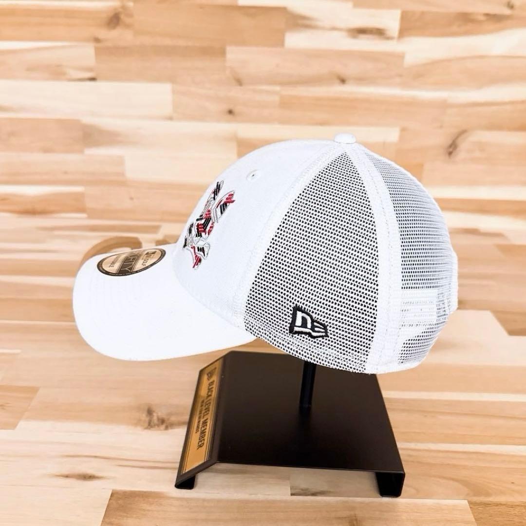 レア/廃番【ニューエラ×サイコバニー】限定コラボ ゴルフ メッシュキャップ 白