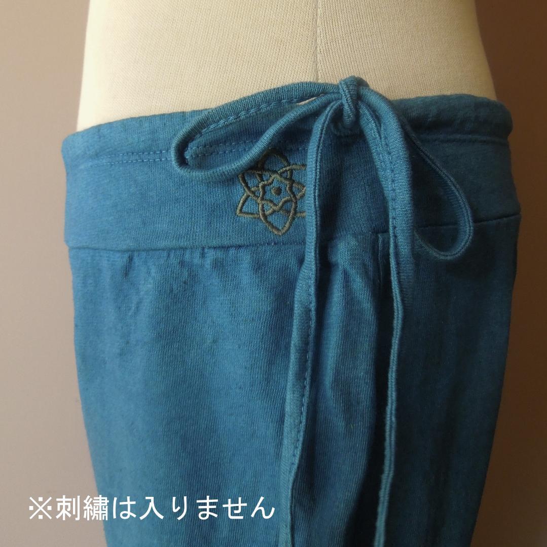 asana ヘンプコットン ヨガパンツ●草木染めロータス