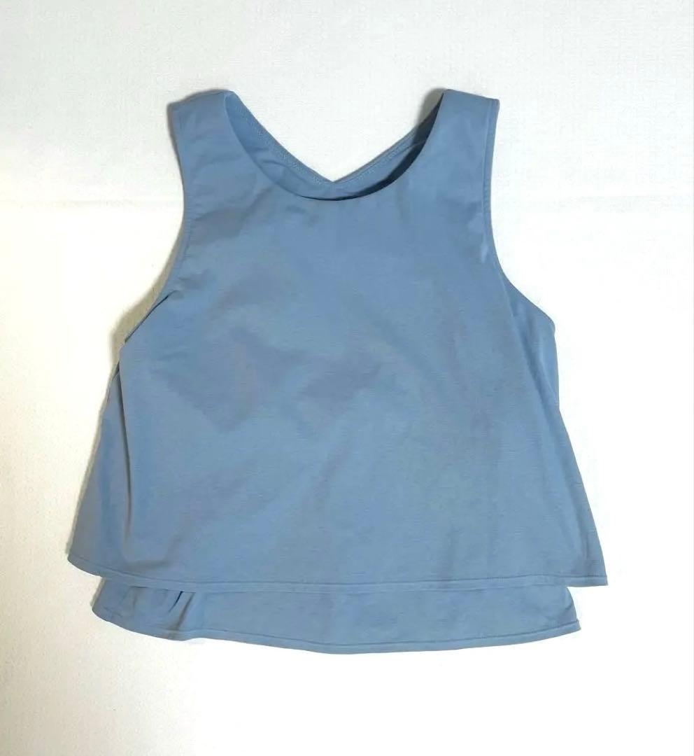 SUKALA sukala スカーラ カップ付きフレアタンクトップ M ブルー