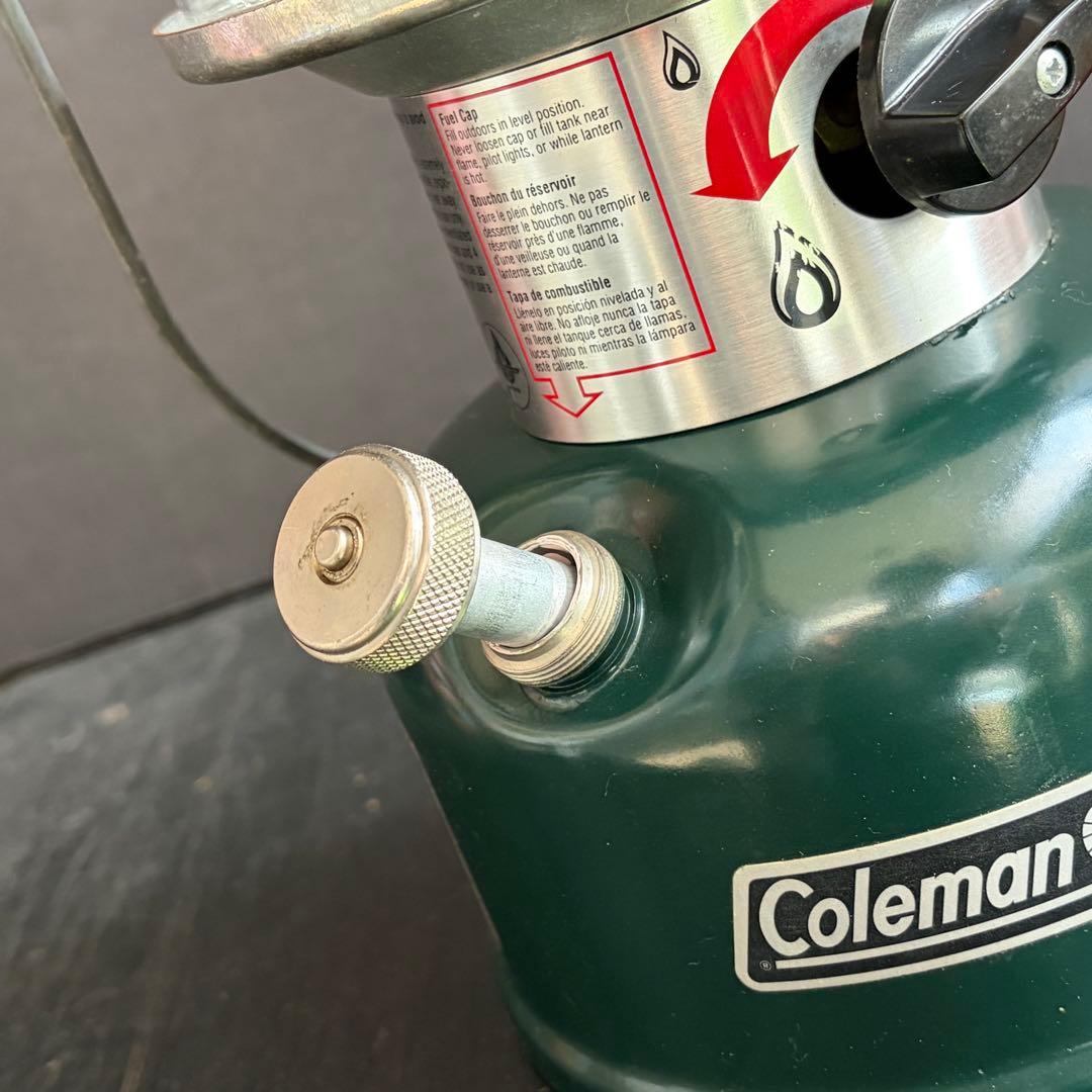 Coleman 290a ランタン ケース付き 95年10月 中古