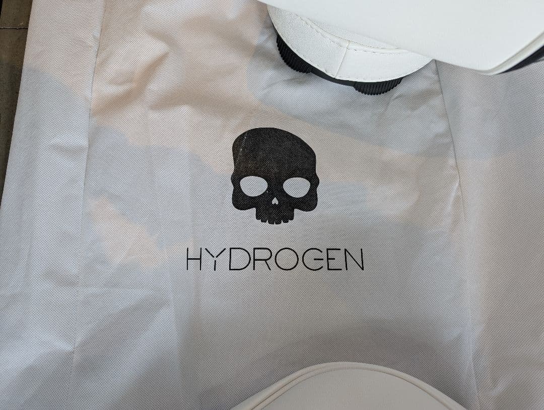 み*み様 HYDROGEN スカルロゴ キャディバッグ