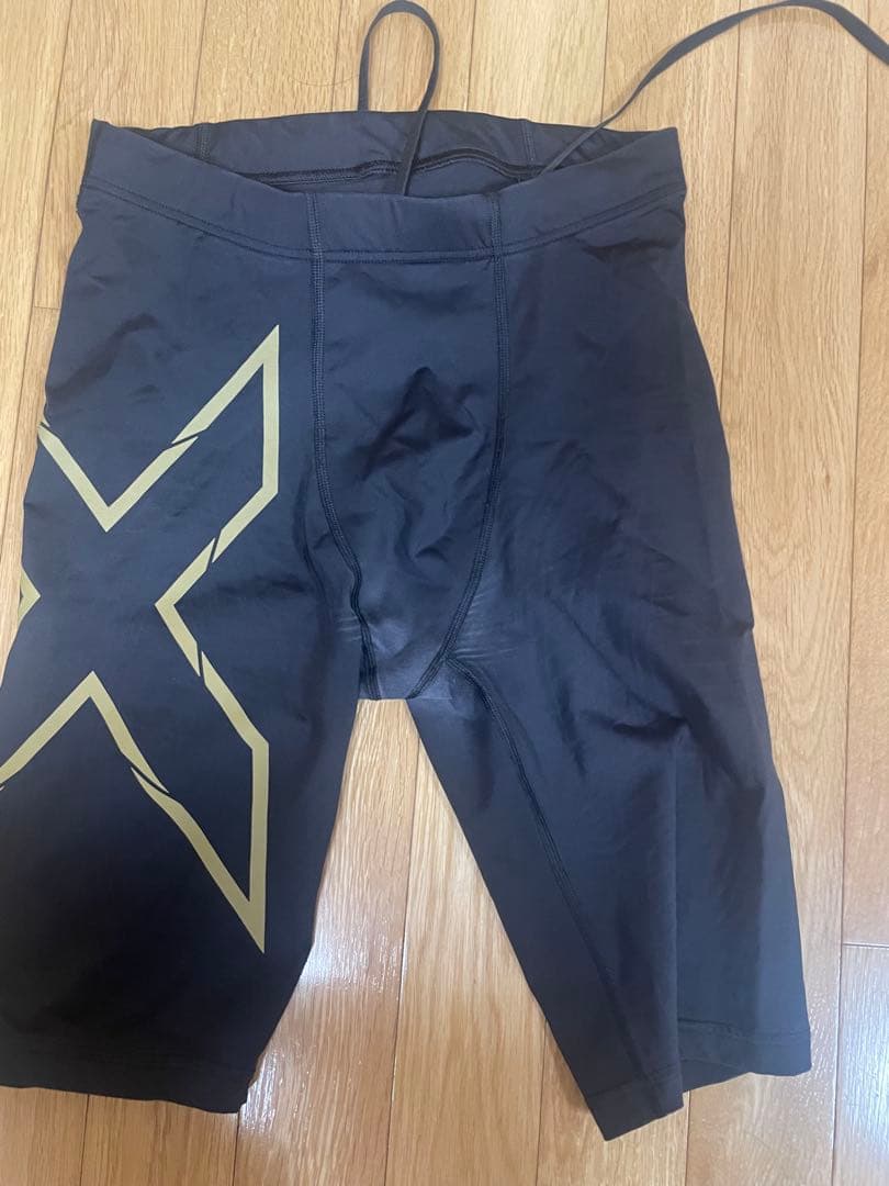 2XU　MCS メンズ ランコンプショーツ MA5331B BLK/GRF