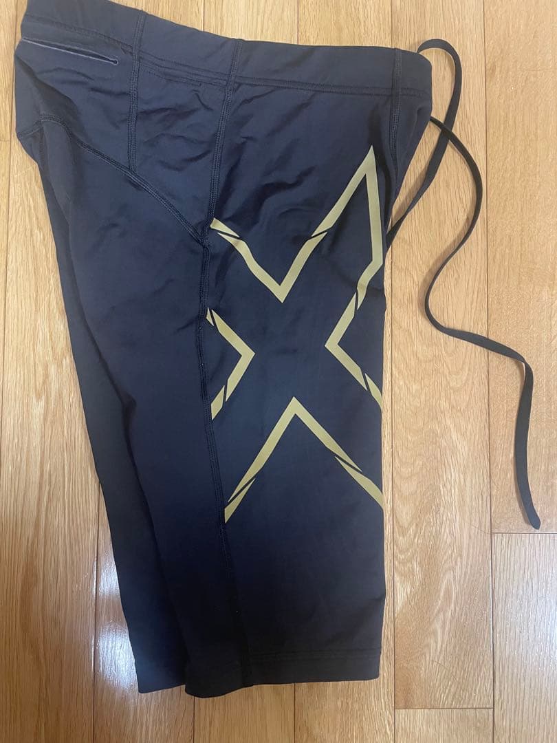 2XU　MCS メンズ ランコンプショーツ MA5331B BLK/GRF