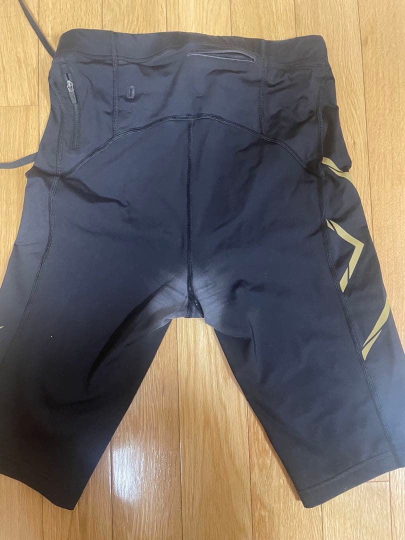 2XU　MCS メンズ ランコンプショーツ MA5331B BLK/GRF