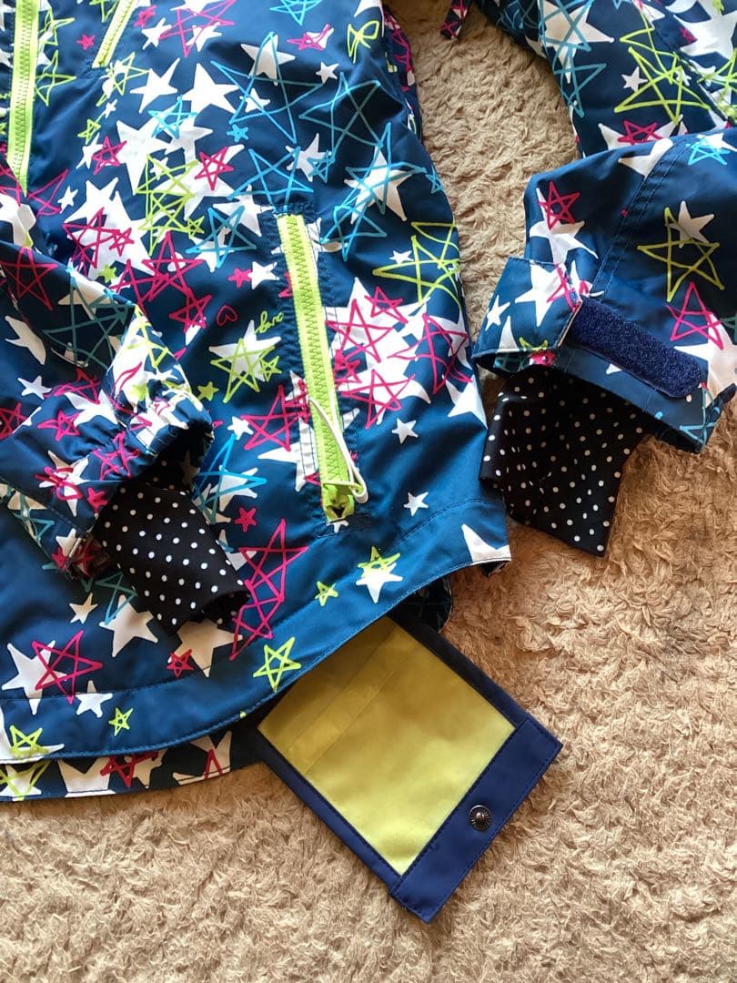 argレディースＭおしりパット内蔵スノボウェアスキーウェア