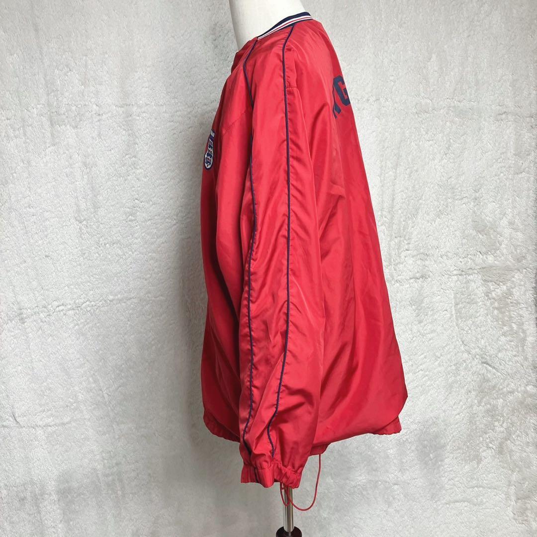 00s 日韓 イングランド ピステ アンブロ デサント製 アウェイ Lサイズ
