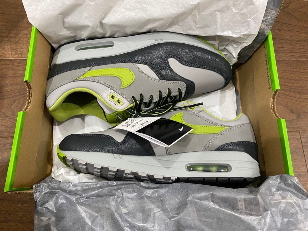 新品 NIKE ナイキ サイズ:27.5cm HUF AIR MAX 1 SP
