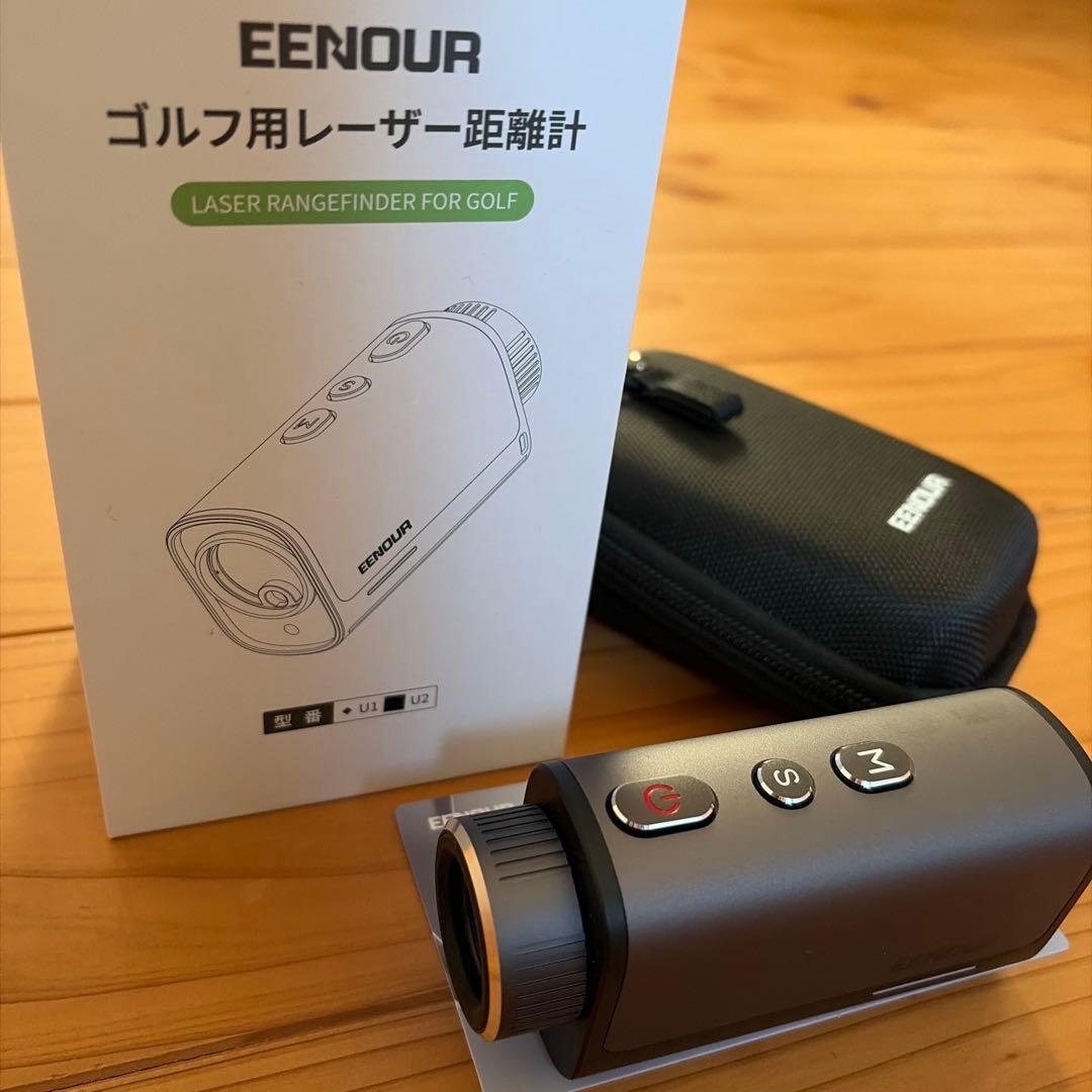 極美品/2025発売 EENOUR U2 ゴルフ距離計 赤緑OLED レーザー