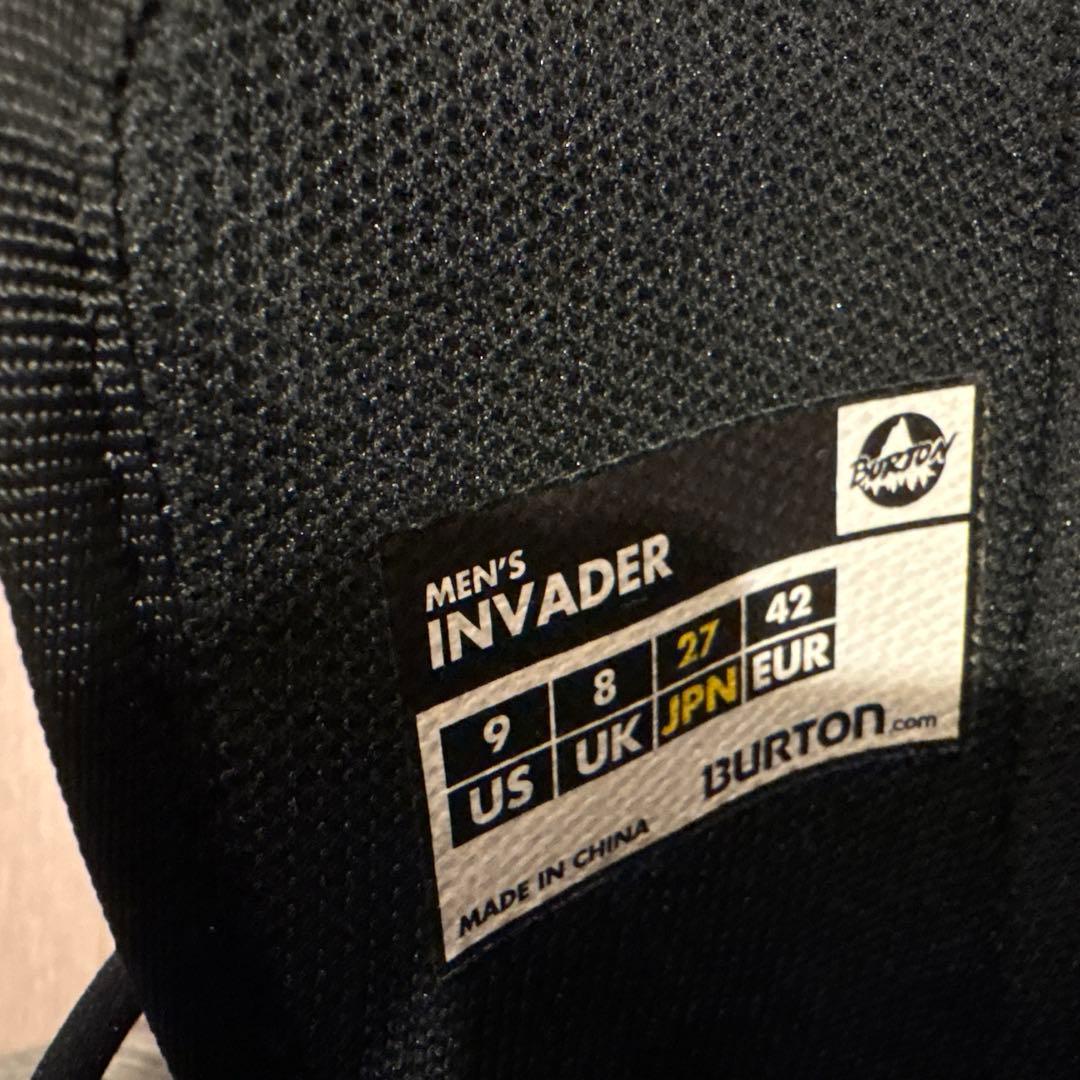 ほぼ未使用　Burton imprint2 INVADER スノーボードブーツ