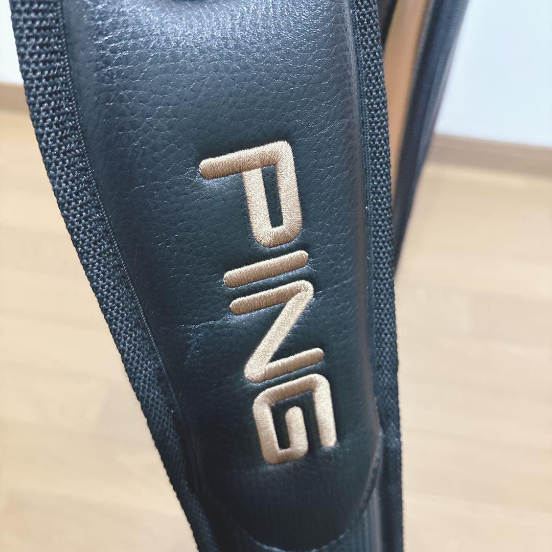 K337 PING ブラック ブラック COPPR キャディバッグ フード無し