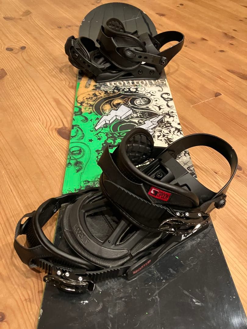 Salomon スノーボード板　SPOONビンディング バインディング