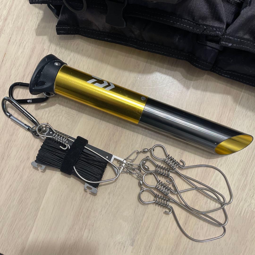 Daiwa フィッシングベスト ブラック＋おまけ