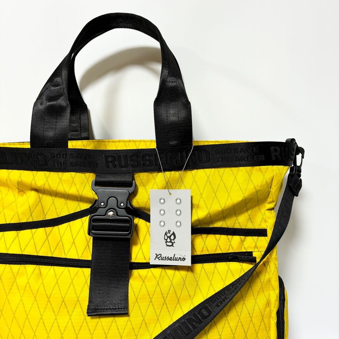 新品 ラッセルノ ゴルフ XPAC ビッグ トートバッグ イエロー F