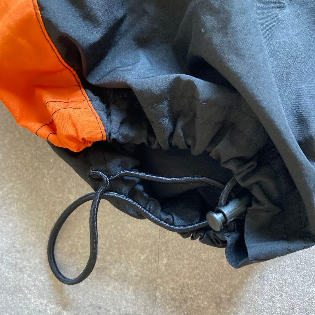 ATHLETA ピステ上下 セットアップ　オレンジ/ブラック　Lサイズ