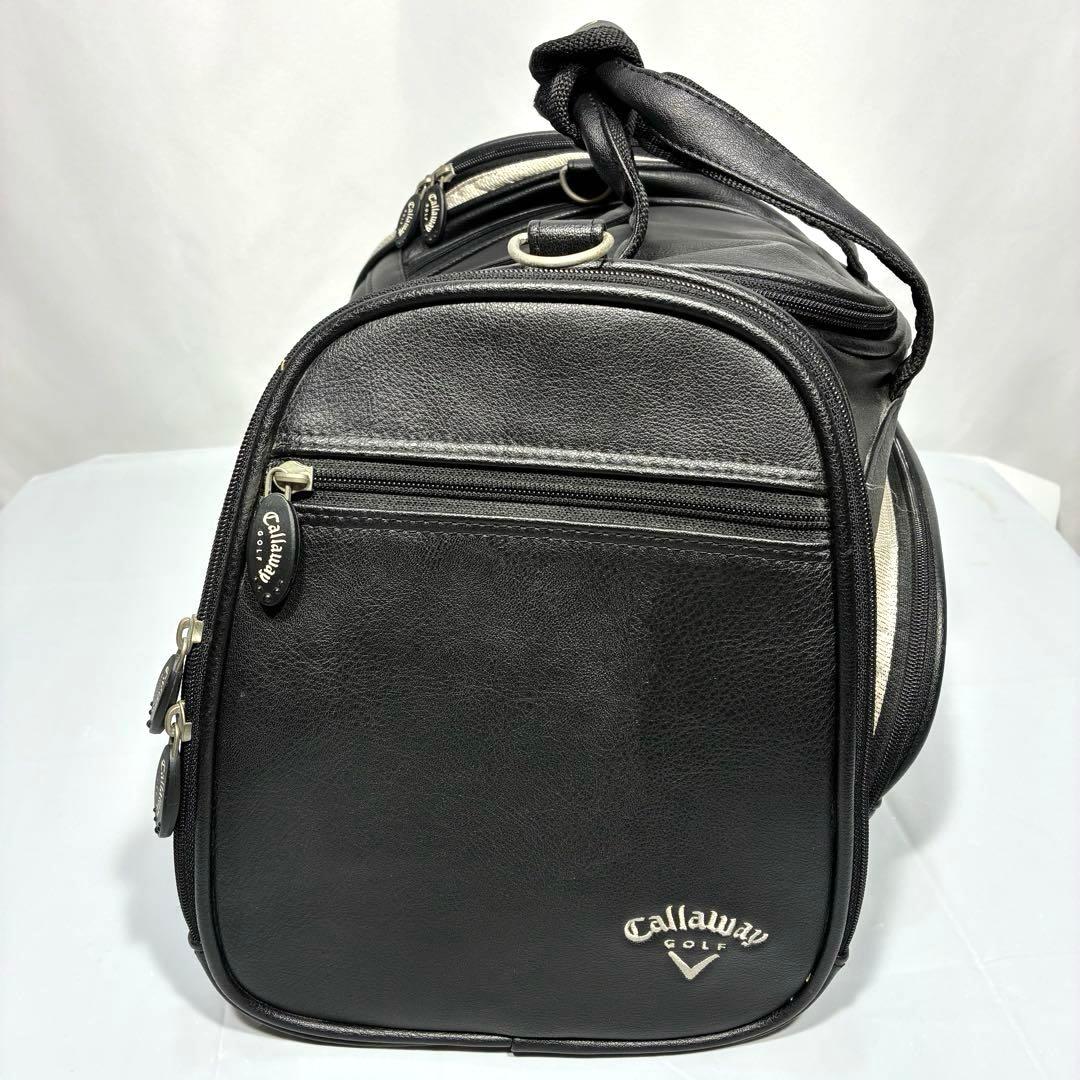 Callaway 2way ボストンバッグ ゴルフ 大容量 シューズ収納付 黒