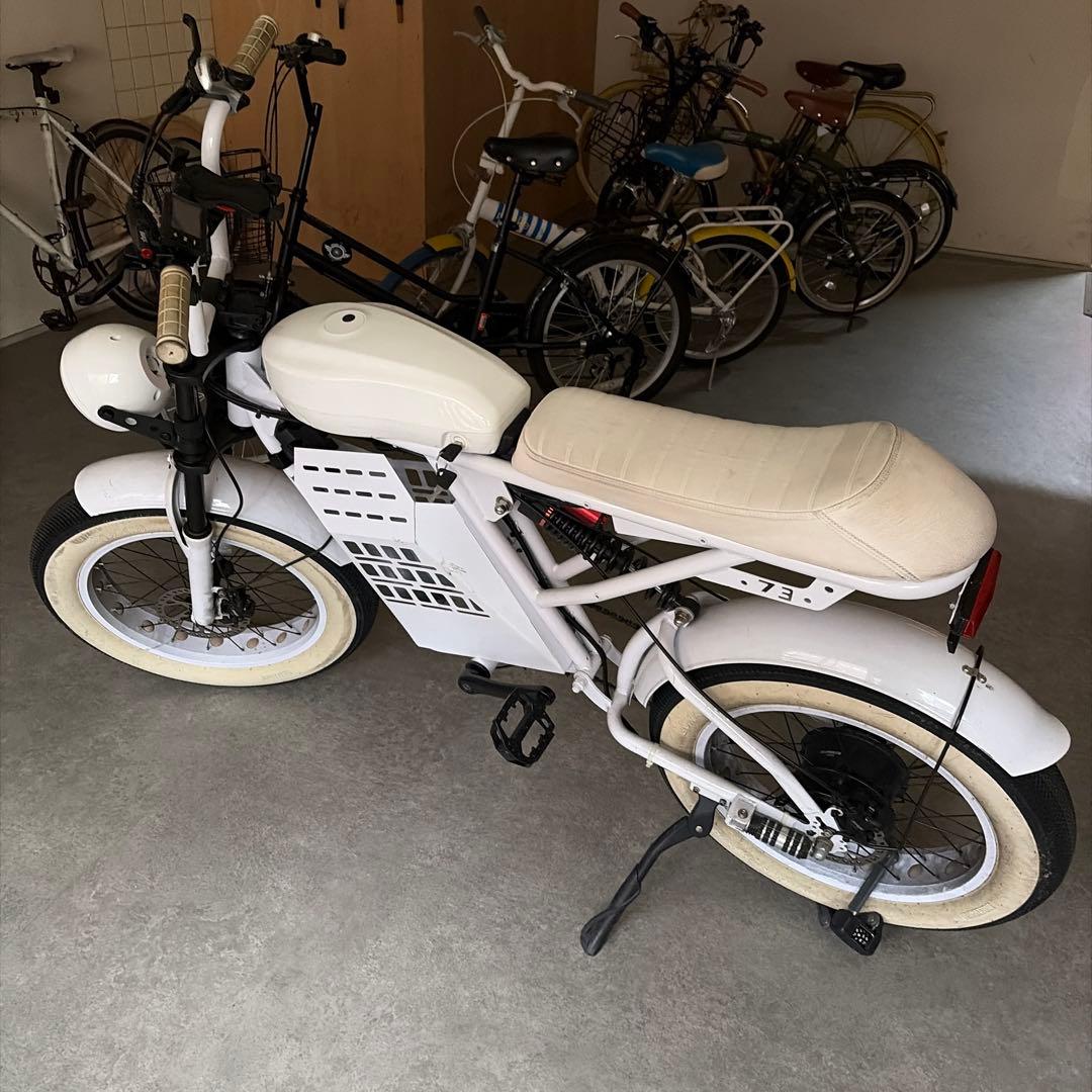 モペット型 電動アシスト自転車 ファットバイク SUPER73系 2人乗り