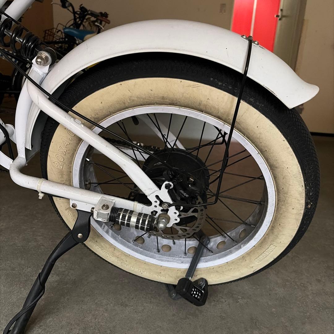 モペット型 電動アシスト自転車 ファットバイク SUPER73系 2人乗り