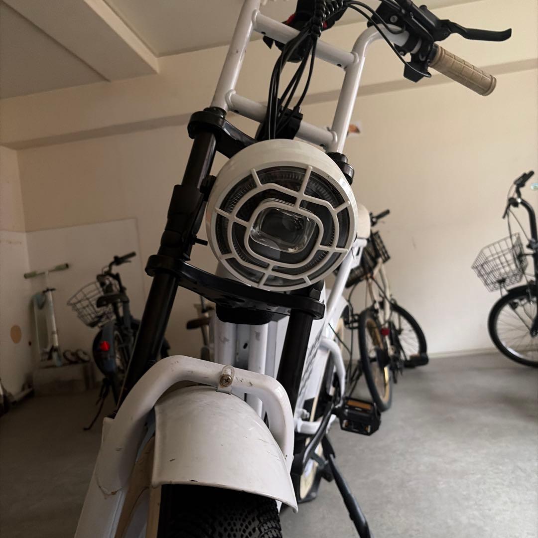 モペット型 電動アシスト自転車 ファットバイク SUPER73系 2人乗り