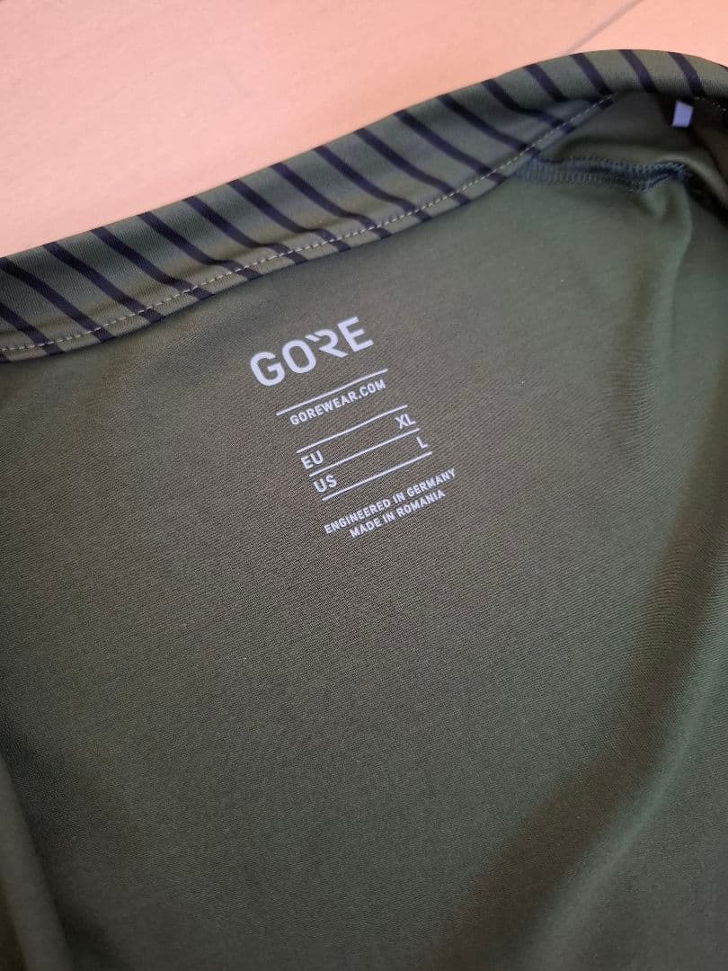GORE WEAR C5 サイクルジャージ XL オリーブグリーン