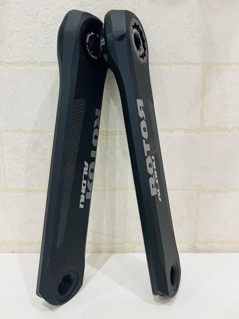 【未使用品】ROTOR ALDHU 24クランクアーム 170mm ブラック