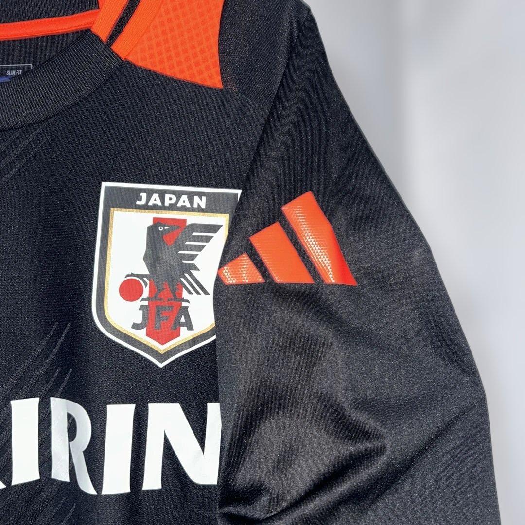 サッカー 日本代表 KIRIN トレーニングジャージー シャツ　Mサイズ