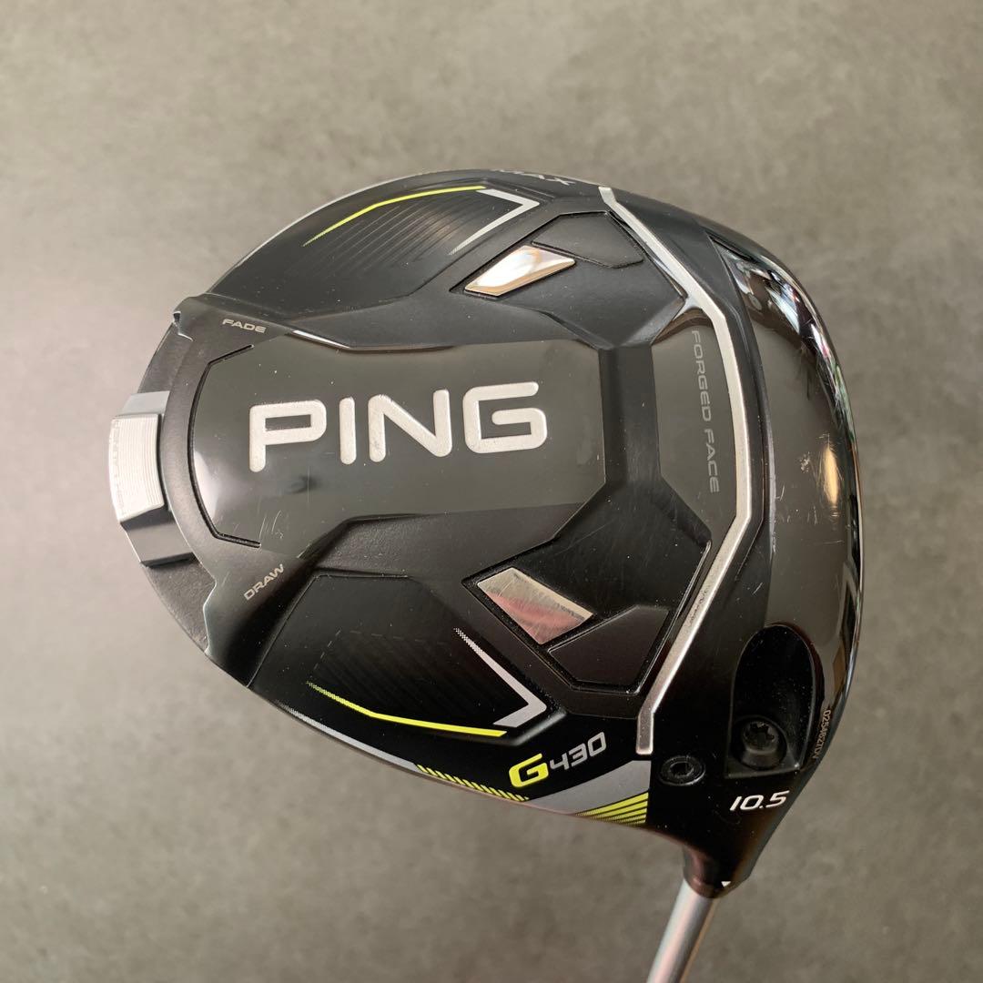 PING G430HLドライバー10.5度 カバー・新品レンチ・新品グリップ
