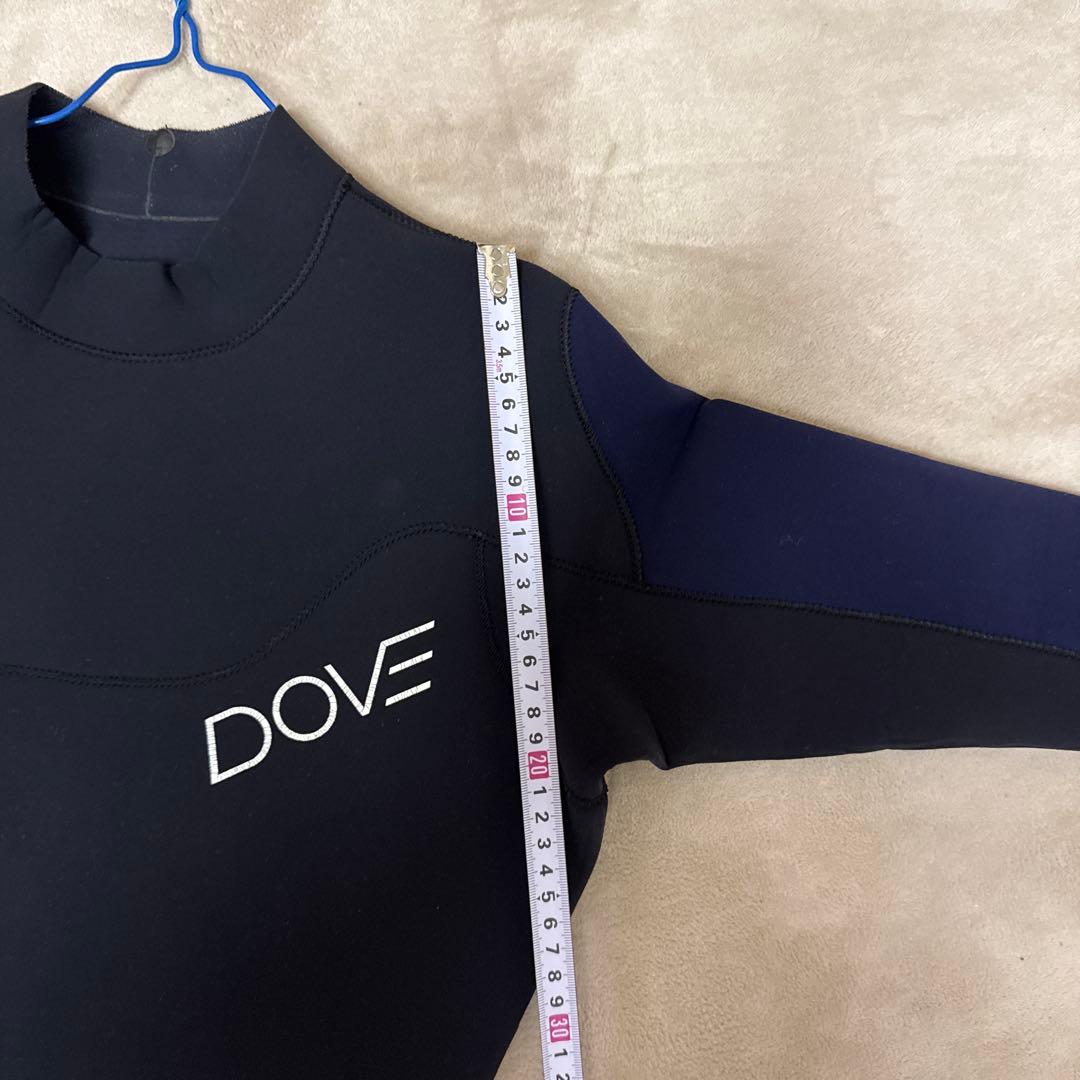 DOVE ネイビー ＆ブラック長袖タッパー 2mm ジャージ