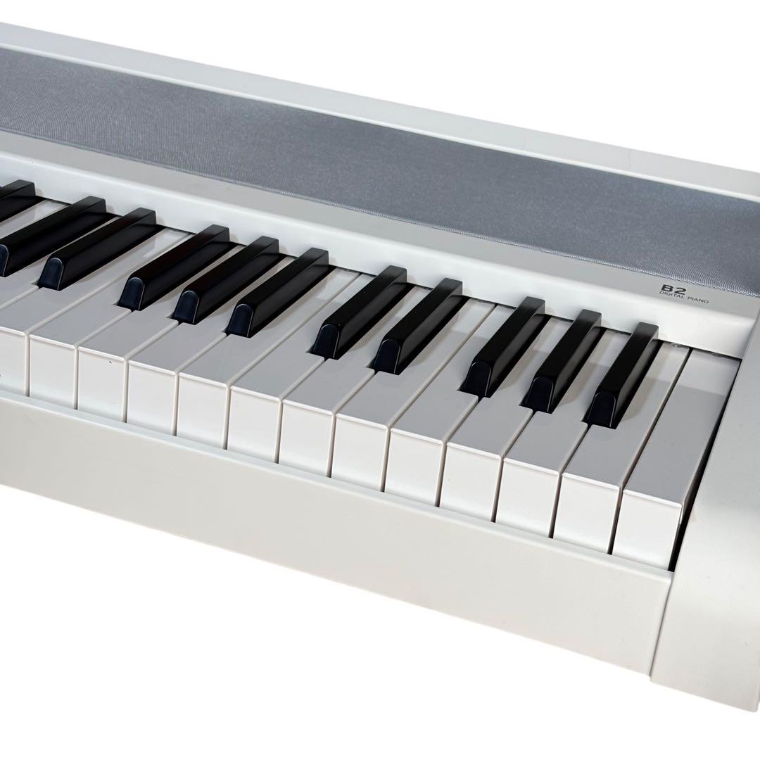 ペダル付 KORG B2 ホワイト 88鍵 NH鍵盤 12サウンド