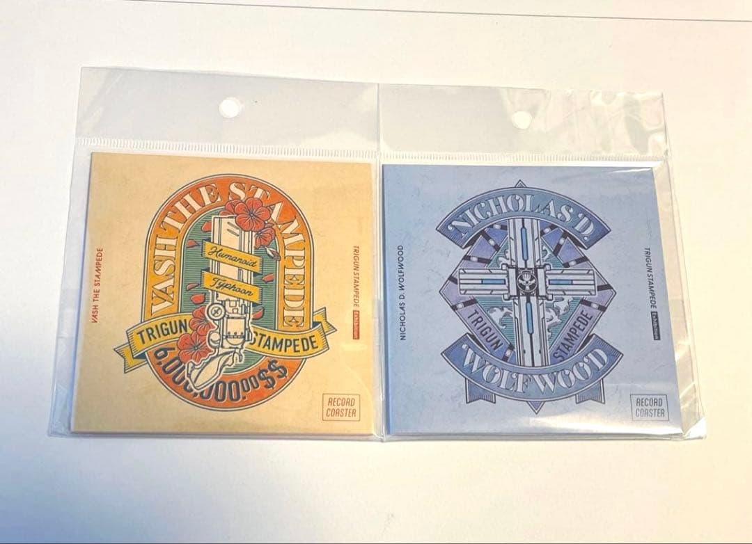 【新品未開封】TRIGUN EXHIBITION レコードコースター