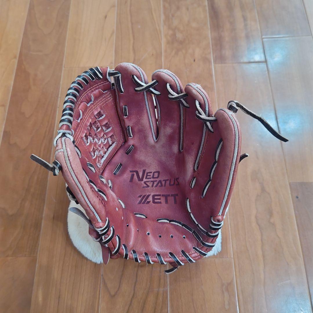 ZETT ネオステイタス 少年軟式用 内野手用 グローブ ジュニア グラブ