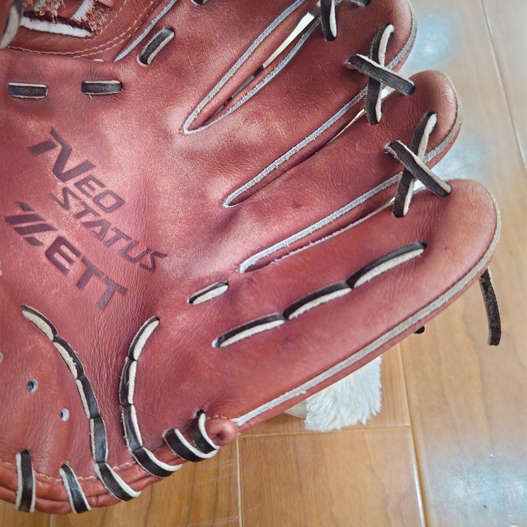 ZETT ネオステイタス 少年軟式用 内野手用 グローブ ジュニア グラブ