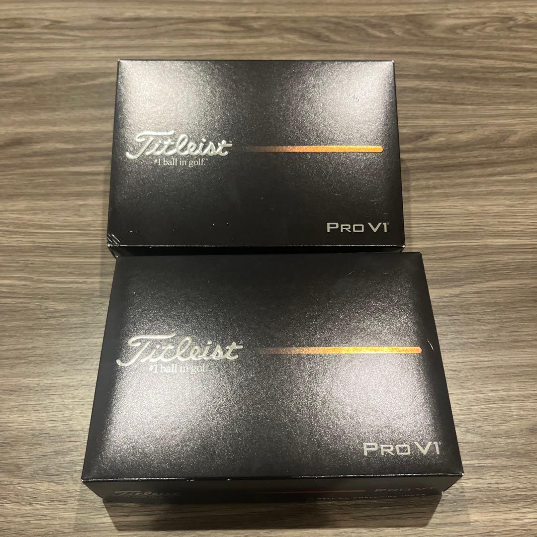 Titleist Pro V1 ゴルフボール 2ダース