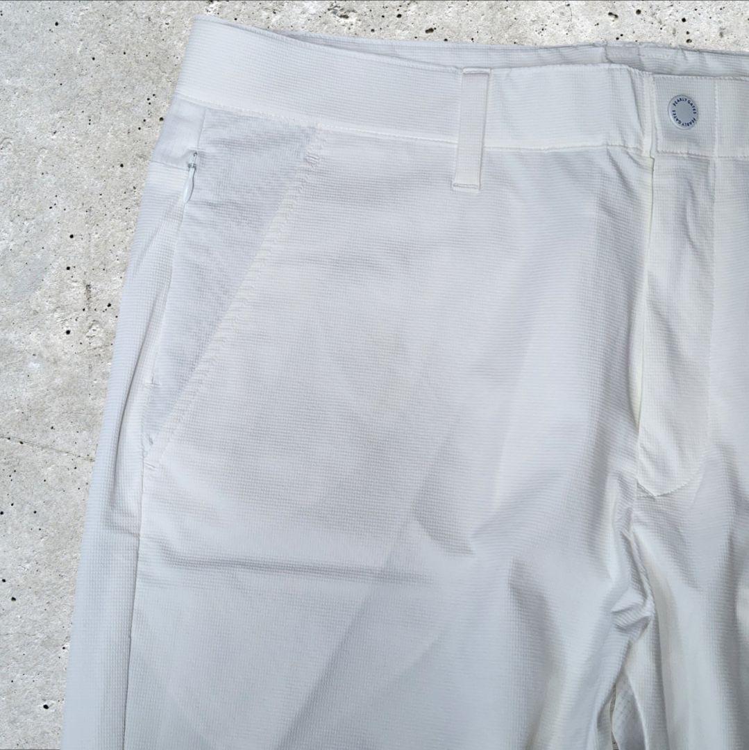 【美品】PEARLY GATES◆パーリーゲイツ◆ナイロンパンツ◆白◆サイズ7