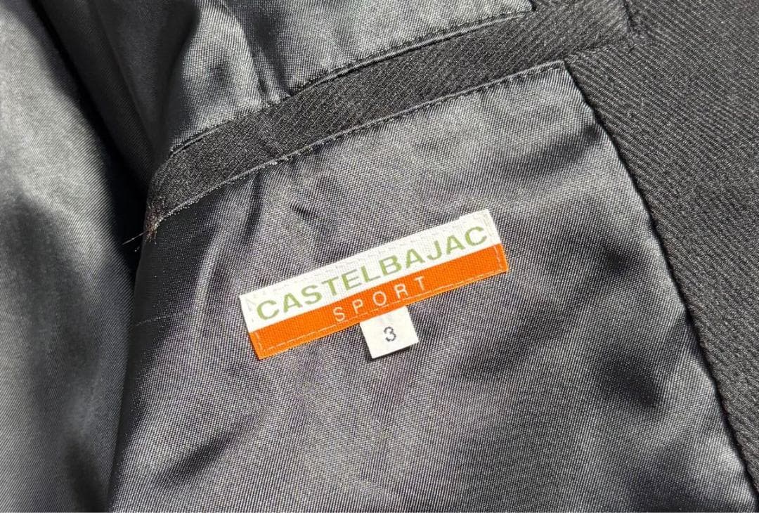 CASTELBAJAC カステルバジャック ジップアップ ブルゾン ブラック 3