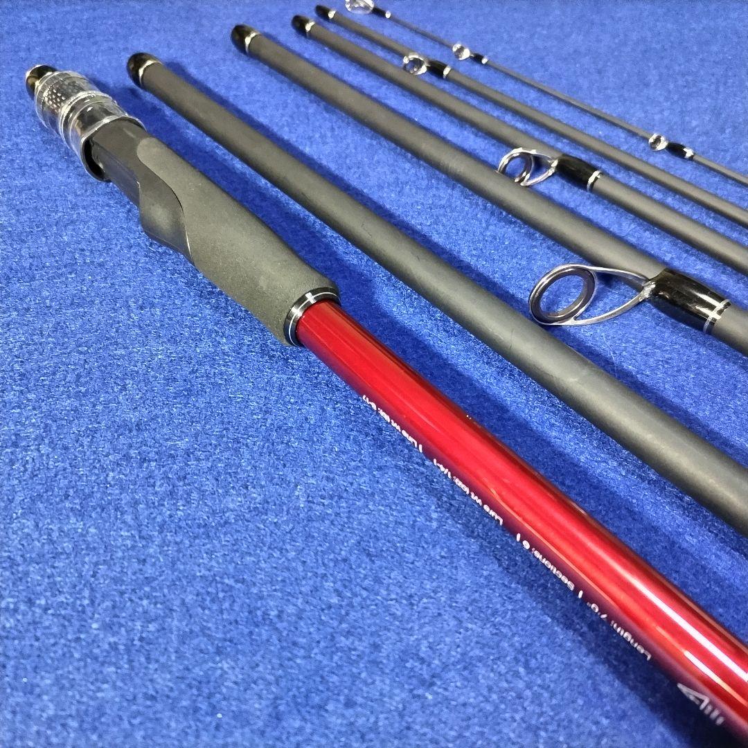 マルチピースロッド 2.1m 7ft スピニング 6ピース ゴチュール