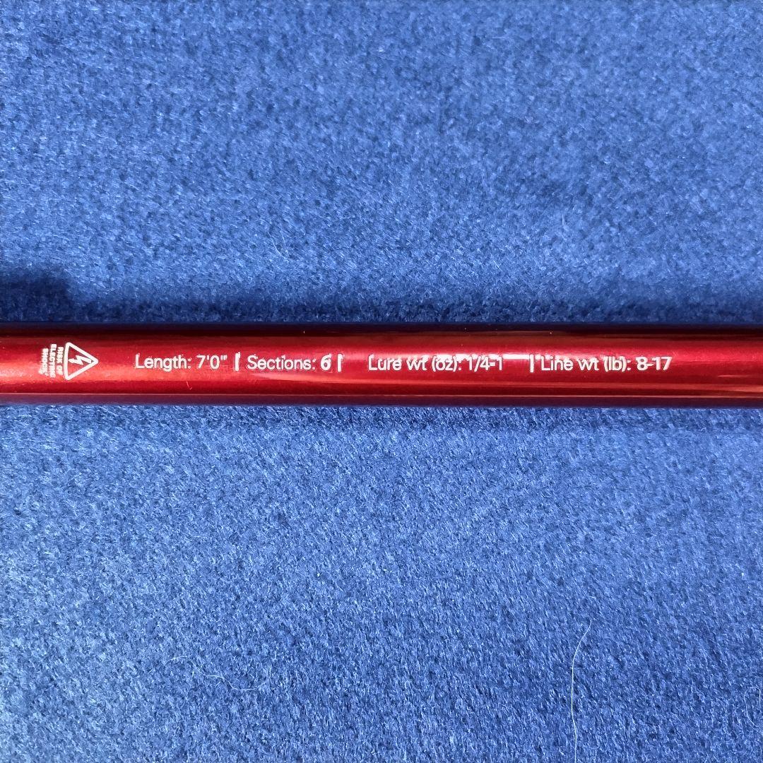 マルチピースロッド 2.1m 7ft スピニング 6ピース ゴチュール